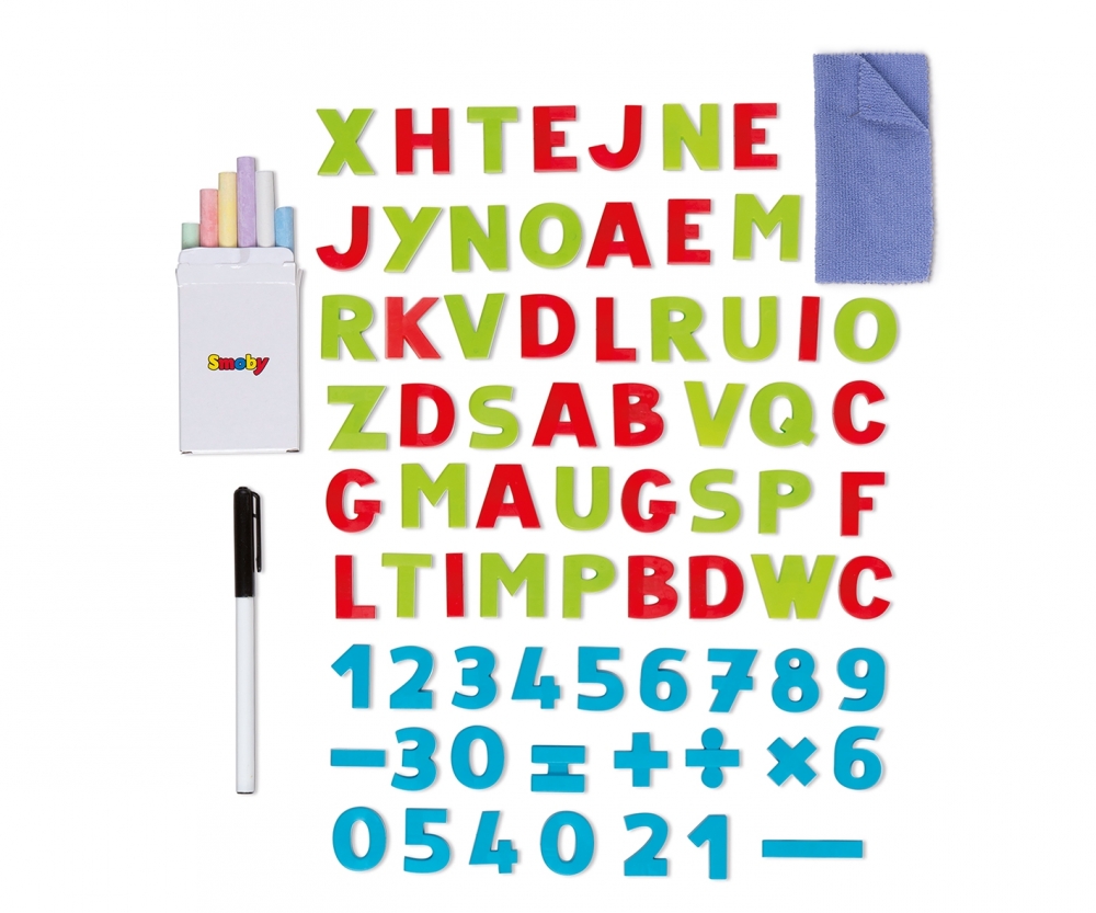 activity super banco scuola con lettere