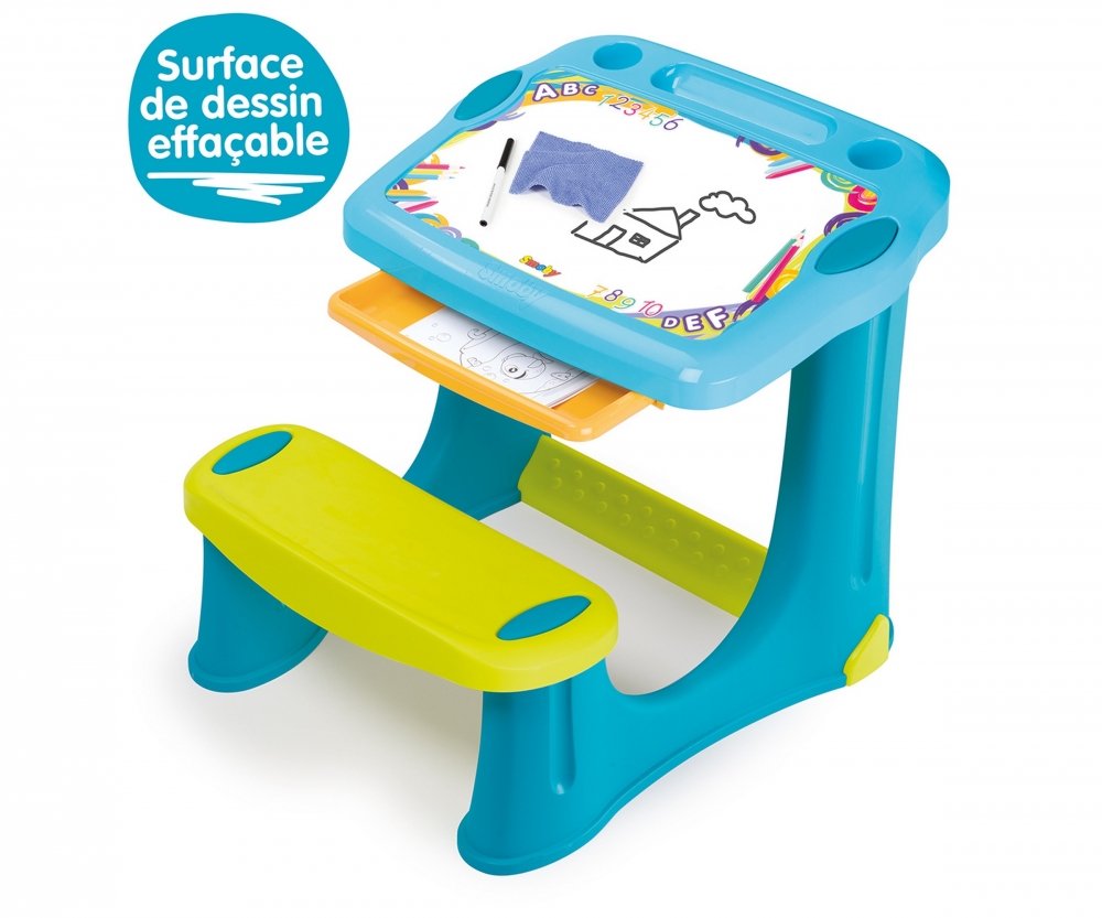 Activity Banco Scuola Con Pennarello Cancellino E Fogli Per Colorare Banchi Scuola Art Craft Prodotti Www Smoby Com