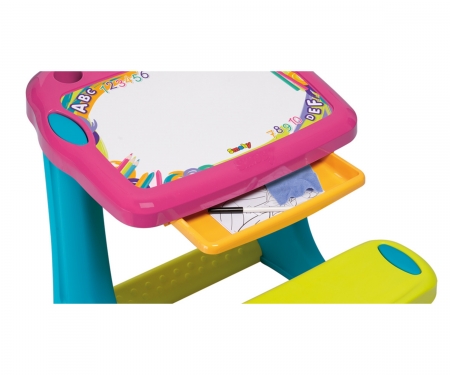 PUPITRE ROSA CON PIZARRA BLANCA - Activity - Productos - www.smoby.com