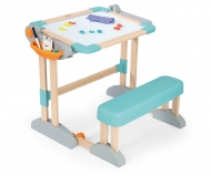 smoby Activity Banco Scuola Modulo Space con 80 accessori
