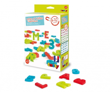 smoby 72 LETTRES & CHIFFRES MAGNETIQUES