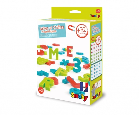 smoby 72 LETTRES & CHIFFRES MAGNETIQUES