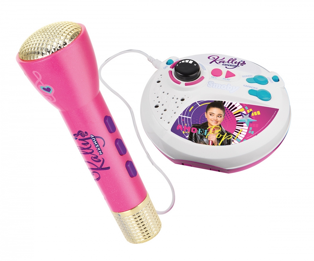 Smoby 7600520122 ENCH Microphone Singer Enchantimals Handmikrofon mikrofon 