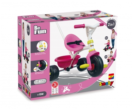 smoby TRICICLO BE FUN ROSA