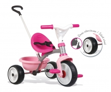 smoby ROWEREK TRÓJKOŁOWY BE MOVE RÓŻOWY