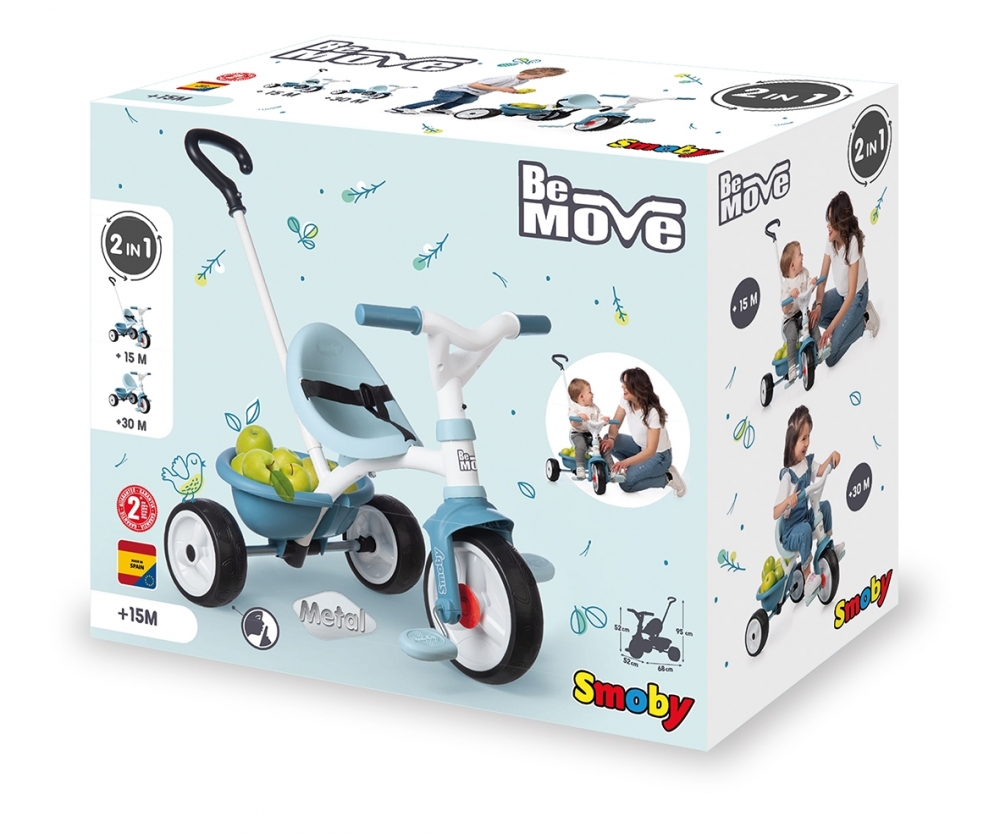 Triciclo be discount move smoby