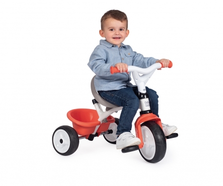 smoby TRICYCLE BABY BALADE ROUGE