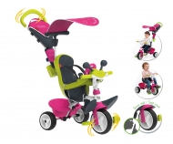 smoby ROWEREK BABY DRIVER KOMFORT RÓŻOWY