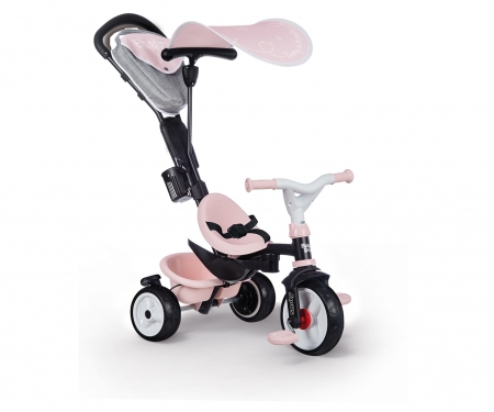 smoby TRICYCLE BABY DRIVER PLUS ROSE