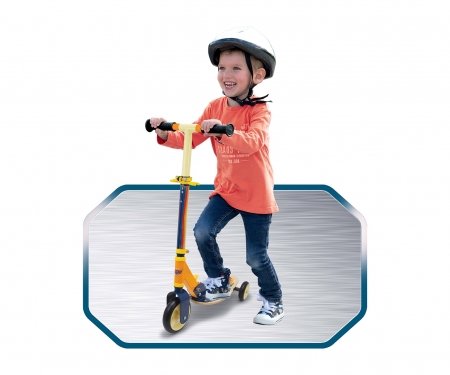 smoby CARS 3W FOLDABLE WOODEN SCOOTER