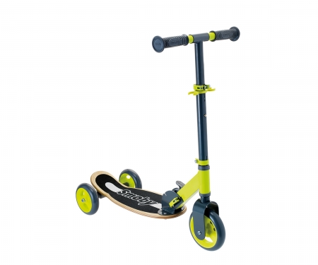 smoby WOODEN 3W FOLDABLE SCOOTER