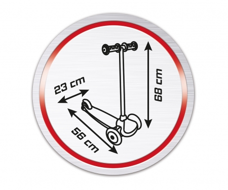 Monopattino tre ruote twist Disney Cars smoby Monopattino tre ruote twist Disney Cars