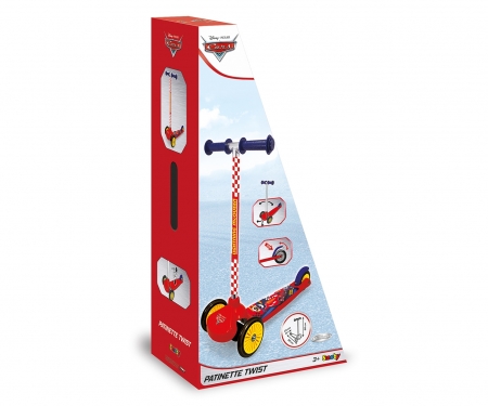 Monopattino tre ruote twist Disney Cars smoby Monopattino tre ruote twist Disney Cars