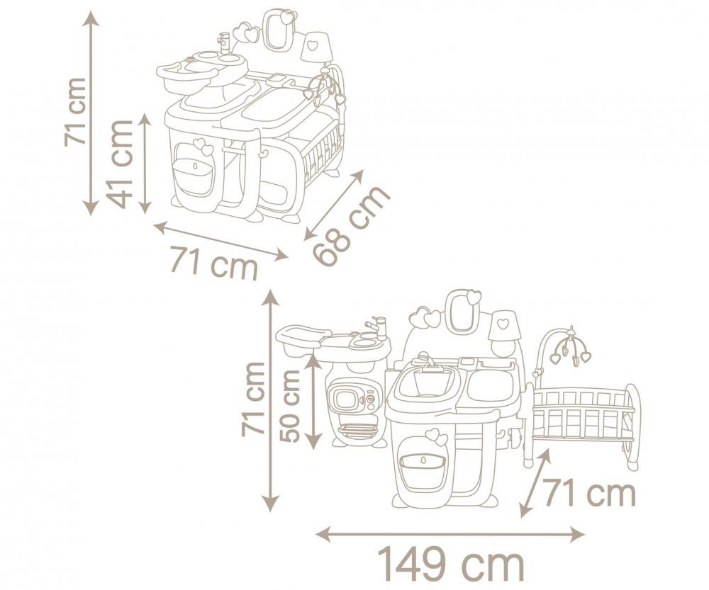 Casa de bebes smoby shop