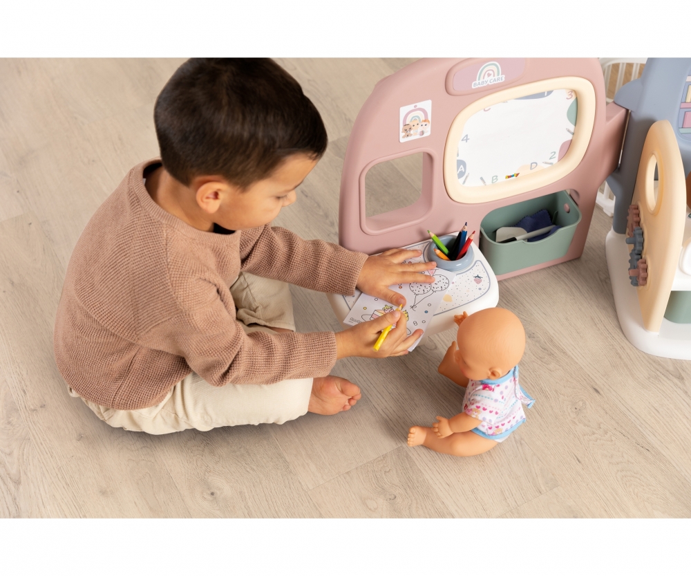 Smoby Baby Care Centro Pediatra con bambola e 28 accessori Smoby Baby Care Centro Pediatra con bambola e 28 accessori