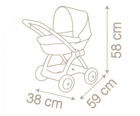 BN POP PRAM smoby BN POP PRAM