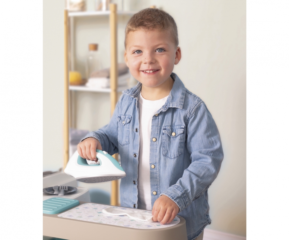 Smoby- Cocina de Juguete Cleaning, 2-en-1, con Funciones de Cocina y Limpieza, con Lavadora, Tendedero, Plancha, Adecuado a Partir de 3 Años ( 7600311050) : Smoby Smoby- Cocina de Juguete Cleaning, 2-en-1, con Funciones de Cocina y Limpieza, con Lavadora, Tendedero, Plancha, Adecuado a Partir de 3 Años ( 7600311050) : Smoby