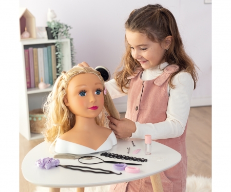 smoby My Beauty Česací hlava Blond