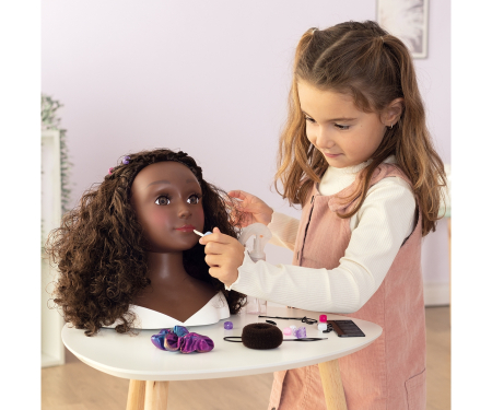 smoby My Beauty Česací hlava Afro