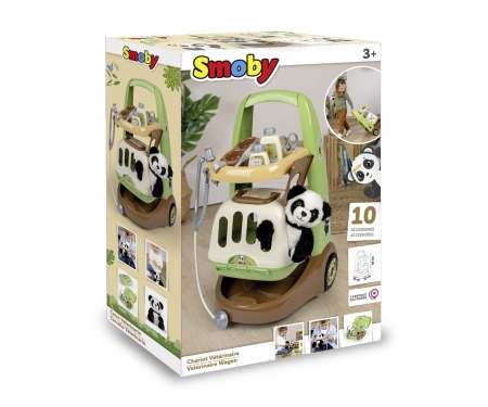 smoby TROLLEY CUIDADO ANIMAL