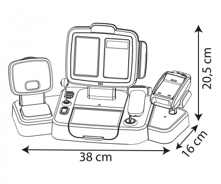 CAJA REGISTRADORA GRANDE smoby CAJA REGISTRADORA GRANDE