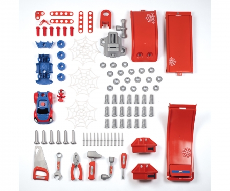 Smoby Valigetta degli attrezzi di Spidey 17 accessori inclusi Smoby Valigetta degli attrezzi di Spidey 17 accessori inclusi