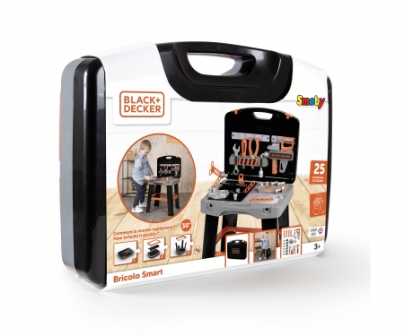 smoby BLACK&DECKER BANCO/MALETÍN SMART