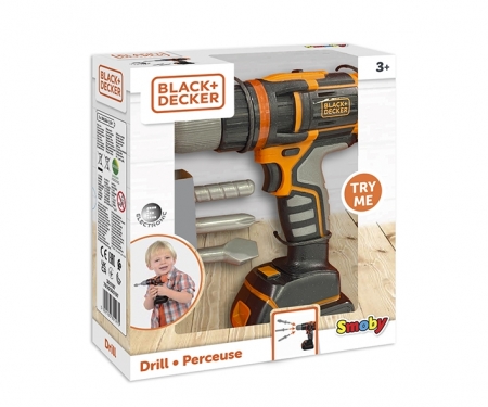 Black + Decker Trapano/avvitatore elettrico smoby Black + Decker Trapano/avvitatore elettrico