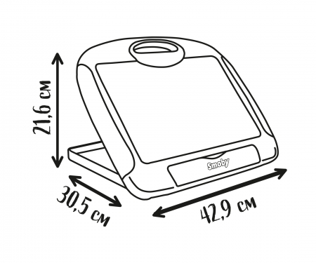 PIZARRA DE VIAJE smoby PIZARRA DE VIAJE
