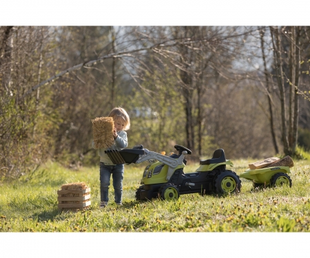 TRACTOR FARMER MAX + REMOLQUE smoby TRACTOR FARMER MAX + REMOLQUE