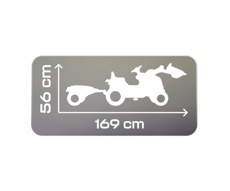 TRACTOR FARMER MAX + REMOLQUE smoby TRACTOR FARMER MAX + REMOLQUE