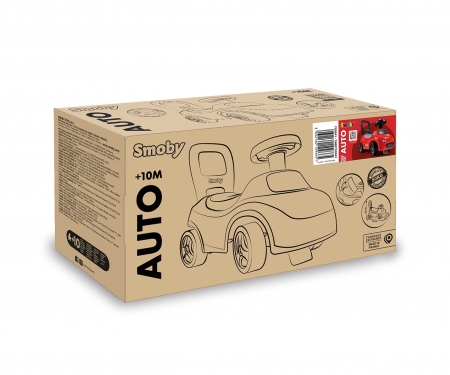 Odrážedlo Auto Červené smoby Odrážedlo Auto Červené