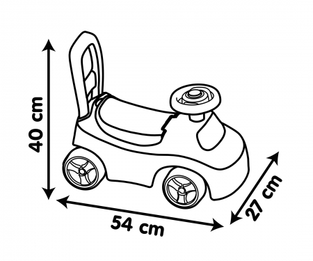 smoby CORREPASILLOS ROSA