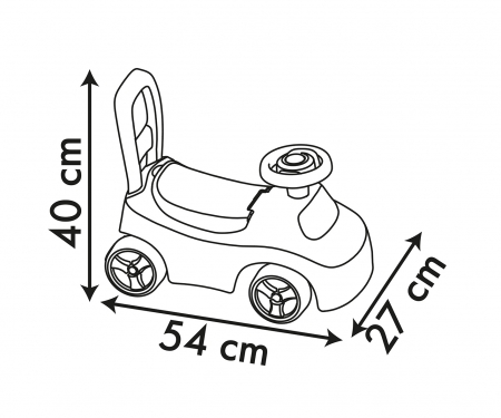 smoby Odrážedlo Auto Minnie