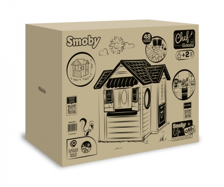 smoby Domeček Life Chef rozšiřitelný