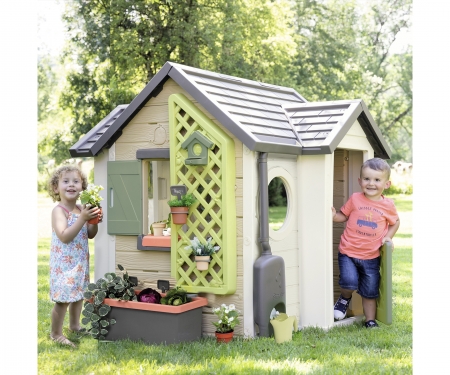 smoby Domeček Life zahradnický rozšiřitelný