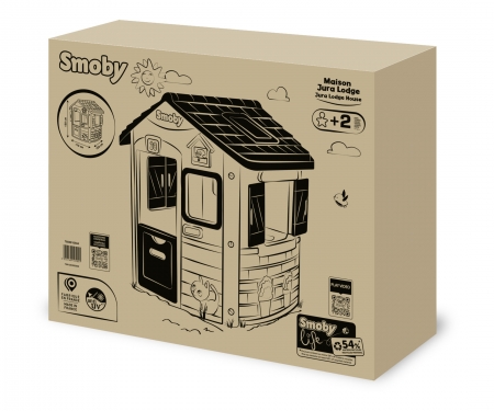 smoby Domeček Life Jura Lodge rozšiřitelný