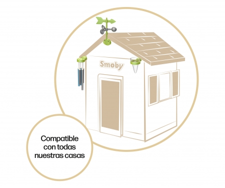 smoby Meteorologická stanice pro domečky Smoby
