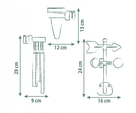 KIT METEOROLOGICO smoby KIT METEOROLOGICO