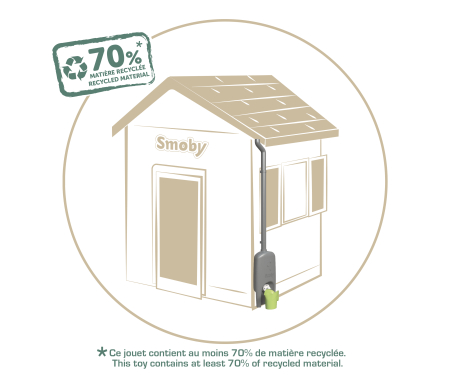 smoby Okap s nádrží na vodu k domečku Life