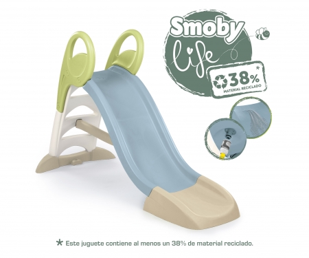 smoby Skluzavka Life KS 150 cm s vlhčením modrá