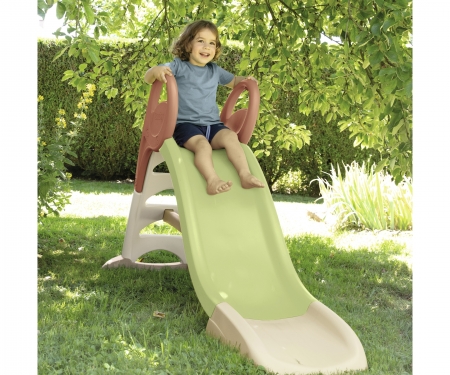 smoby Skluzavka Life KS 150 cm s vlhčením zelenočervená