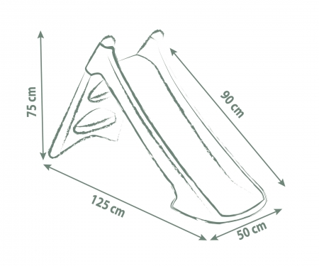TOBOGÁN XS AZUL smoby TOBOGÁN XS AZUL