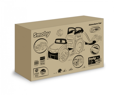 smoby COCHE AVENTURA SMOBY LIFE