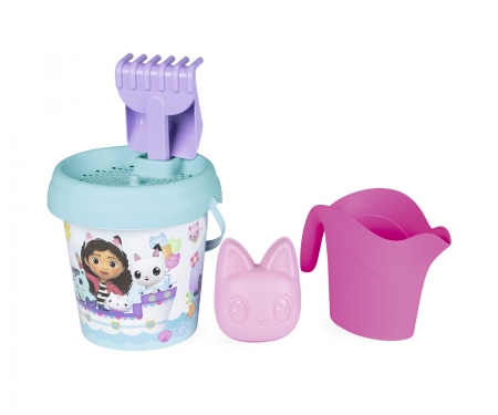 smoby Kyblíček Gabby´s Dollhouse s konvičkou a přísl., střední