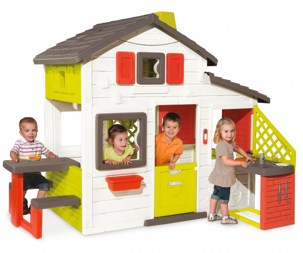 Smoby Kids Friends House Playhouse and Kitchen