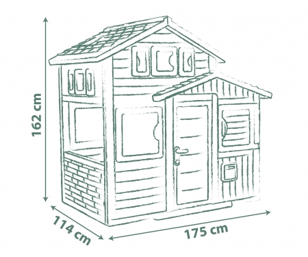 CASA EVO FRIENDS HOUSE smoby CASA EVO FRIENDS HOUSE