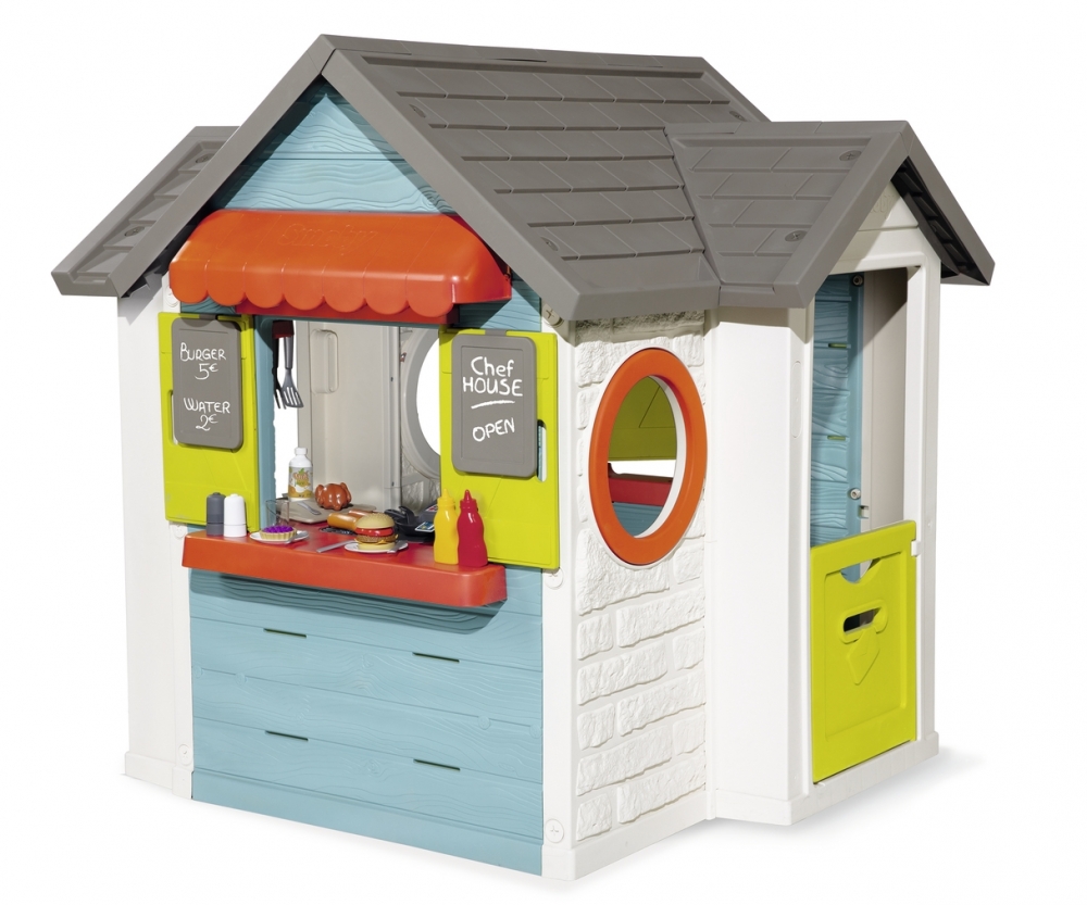 Casetta Chef House Hamburgeria Casette Outdoor Prodotti Www Smoby Com