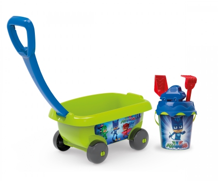 Wózek z akcesoriami do piasku PIDŻAMERSI smoby Wózek z akcesoriami do piasku PIDŻAMERSI