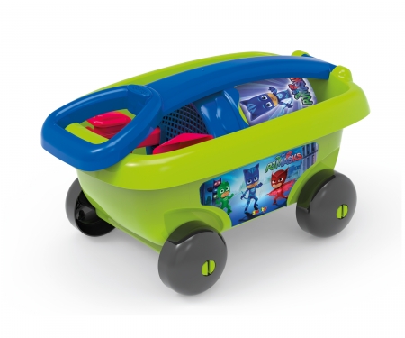 Wózek z akcesoriami do piasku PIDŻAMERSI smoby Wózek z akcesoriami do piasku PIDŻAMERSI